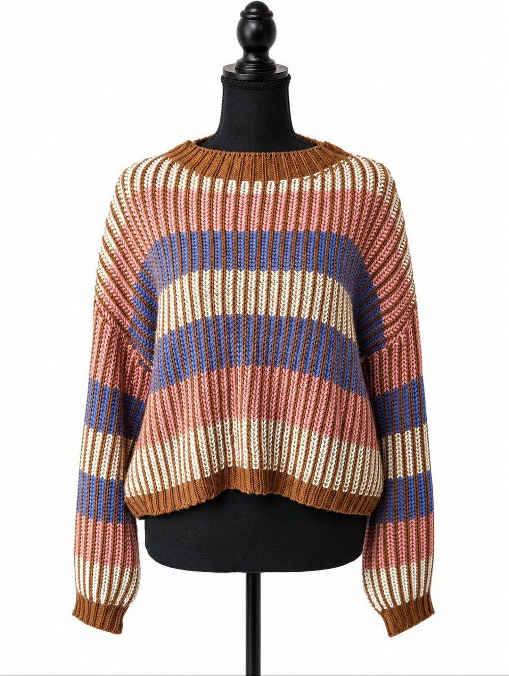 DREAMERS BY DEBUT Oversized Crop Sweater Sz M